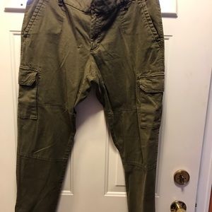 Gap cargo army green pants